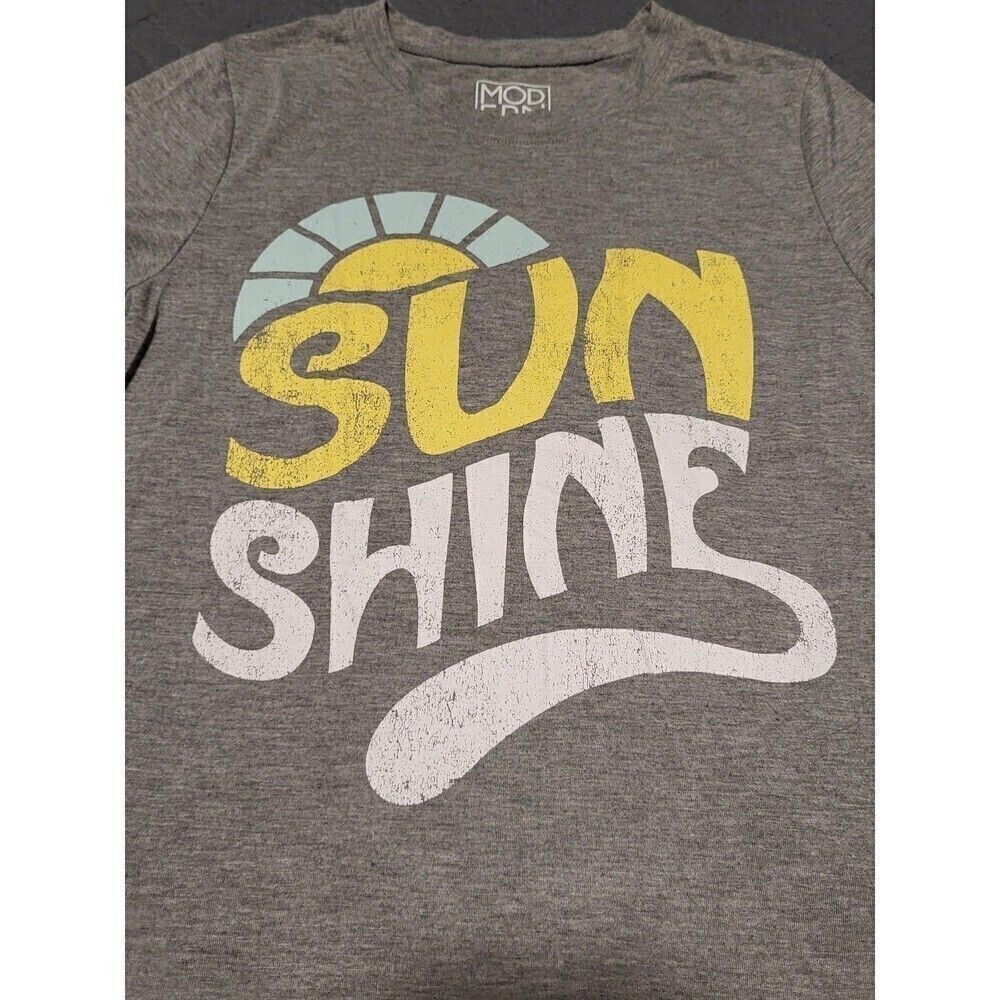 Modern Lux Sunshine Graphic Women's Short Sleeved Tee Shirt Size Small - Picture 2 of 5